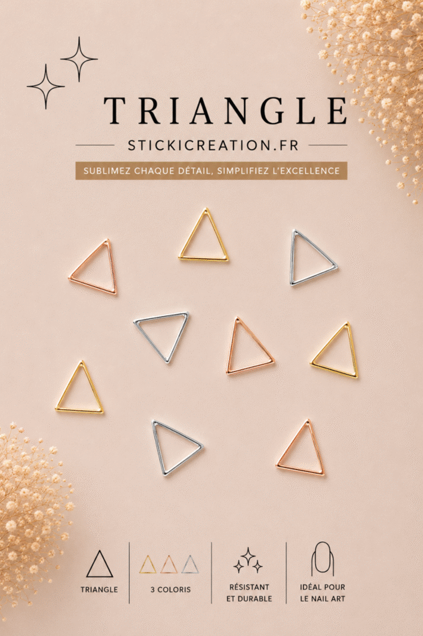 Ornement creux - Triangle