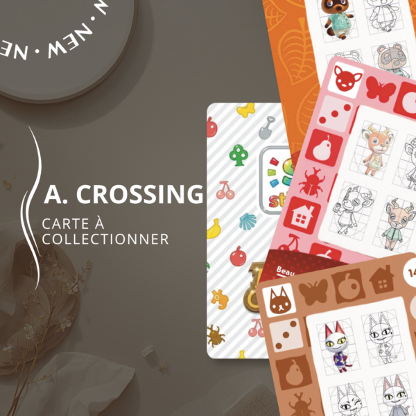 STICKER CARD -Animal Crossing SAGA1 - JUILLET 2026
