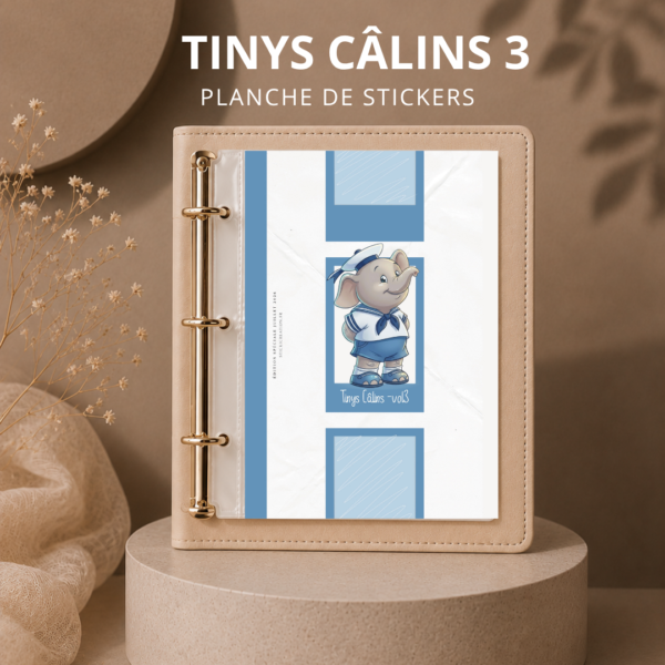 STICKER CARD -TINYS CÂLINS 3 - JUILLET 2026