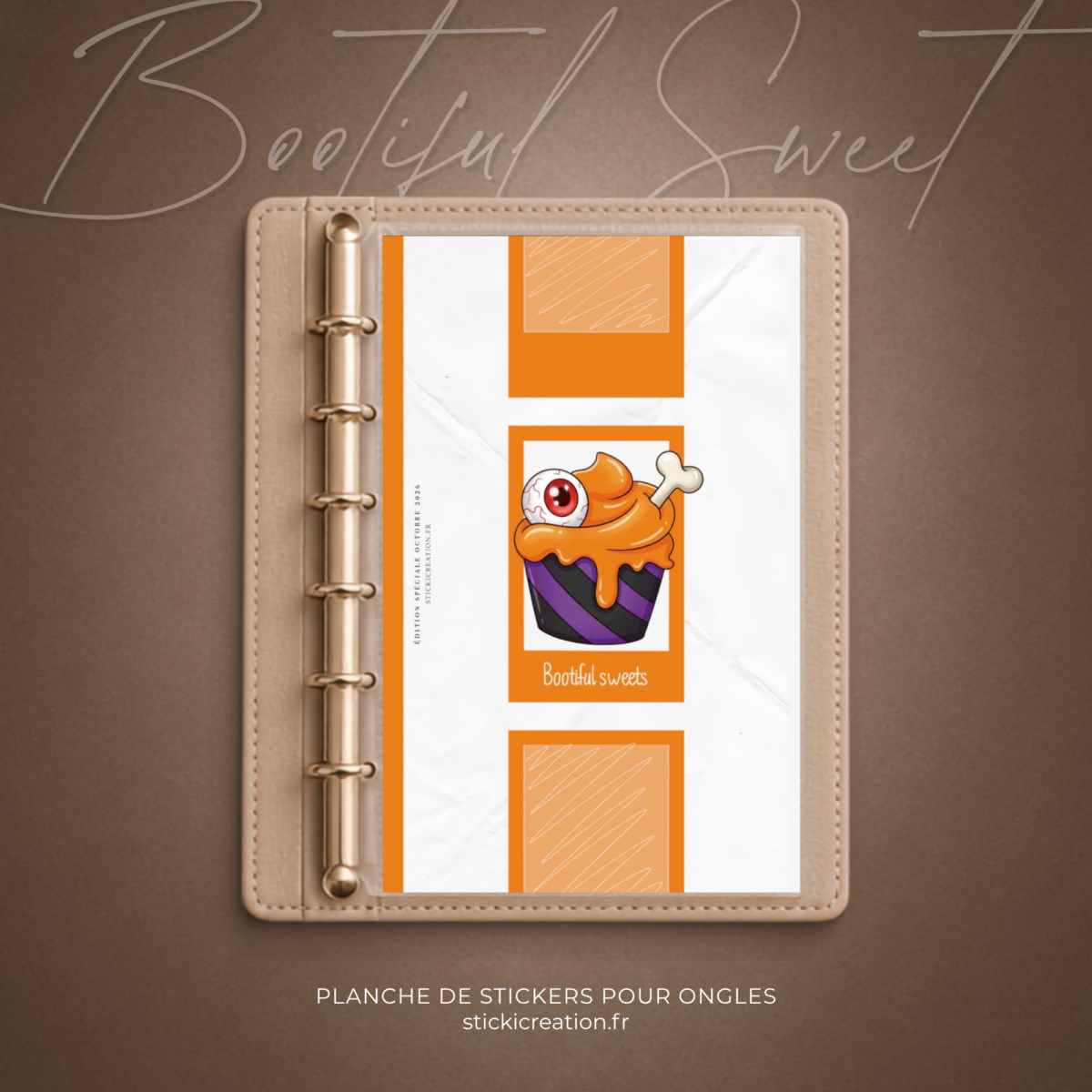 STICKER CARD -BOOTIFUL SWEET - OCTOBRE