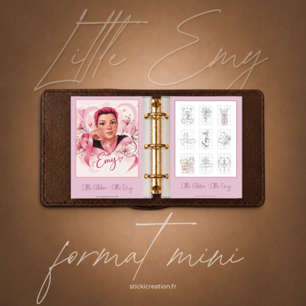 STICKER CARD -Little Octobre - Little EMY -OCTOBRE