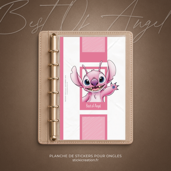 STICKER CARD -BEST OF. ANGEL -SEPTEMBRE