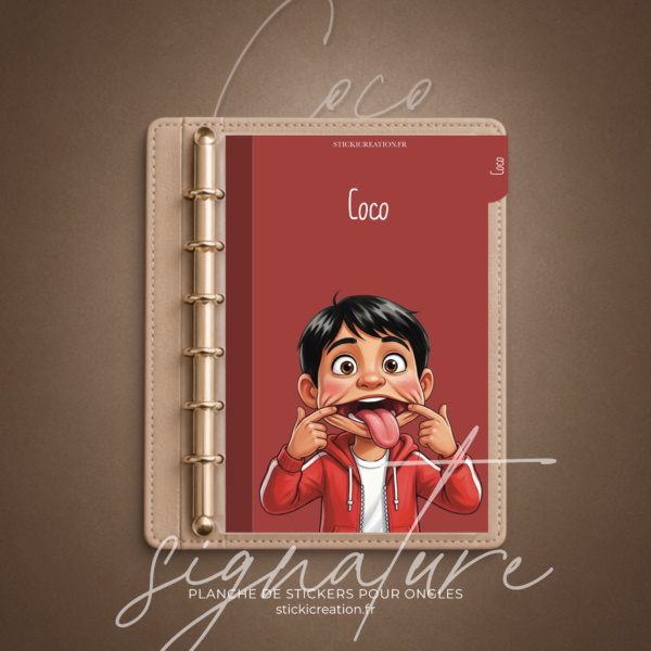 STICKER CARD -Coco – La collection Signature Octobre 2026