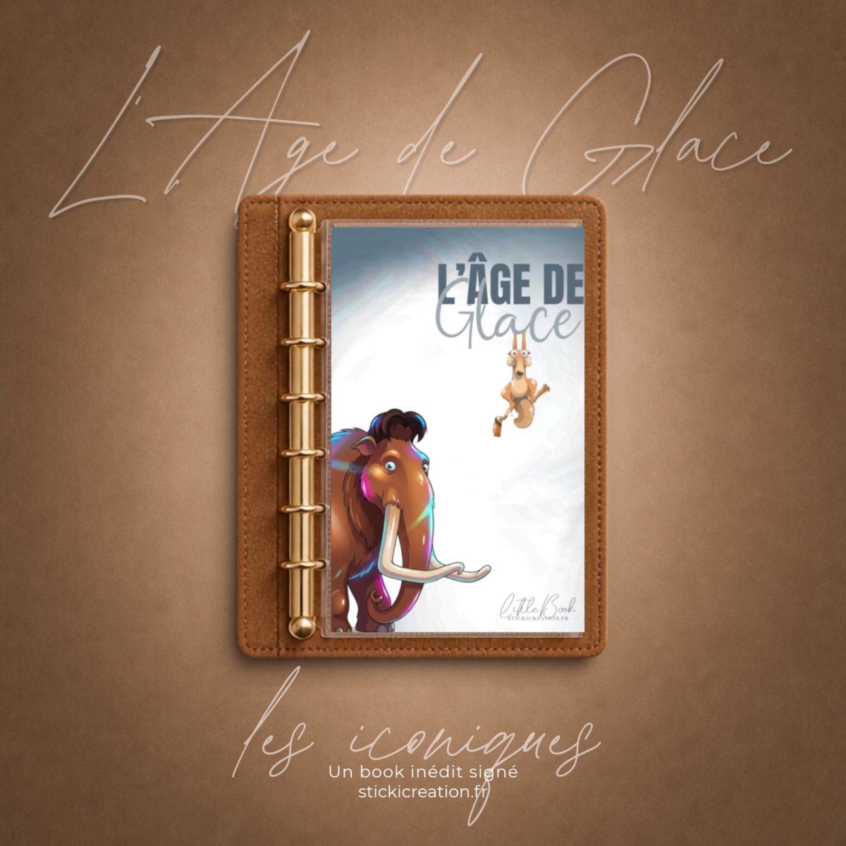 MINI STICKER BOOK - L’ÂGE DE GLACE