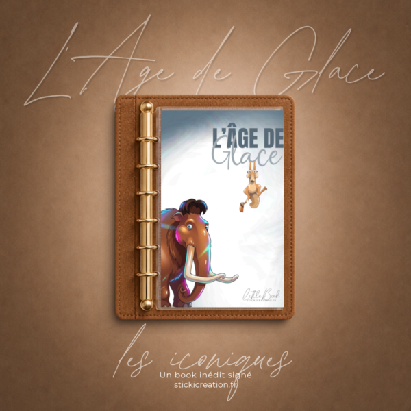 MINI STICKER BOOK - L’ÂGE DE GLACE